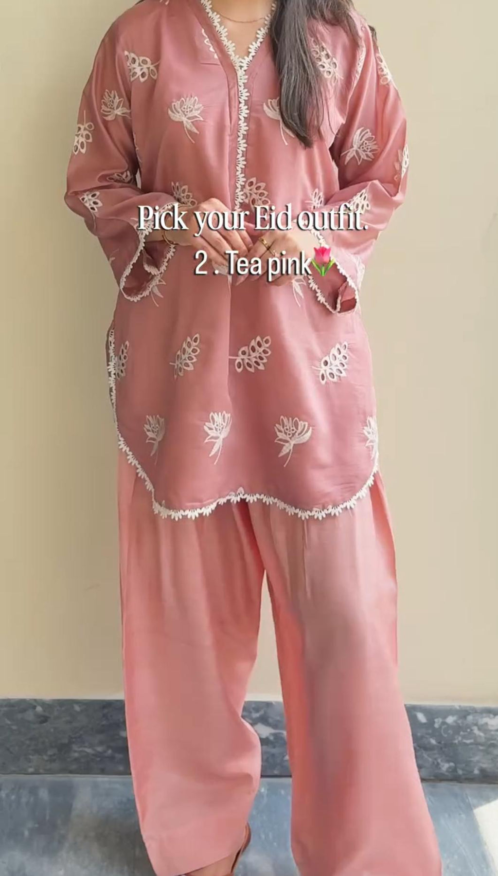 Women's 2-Piece Embroidered Suit – Pack of 2