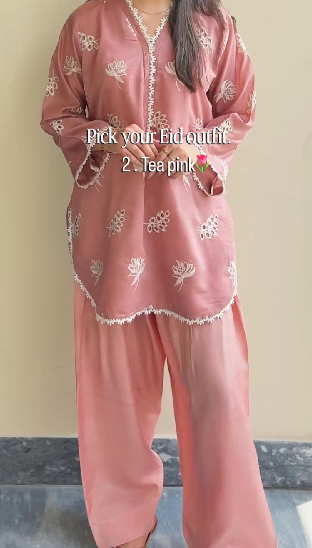 Women's 2-Piece Embroidered Suit – Pack of 2