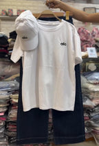 Women's 3-Piece T-Shirt, Pants & Matching Cap Set Buy 1 Get 1 Free