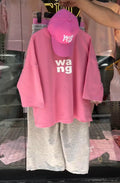 Women's Casual Oversized Co-Ord Set with Matching Cap