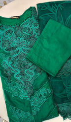 Women Luxury Embroidered 3-Piece Suit