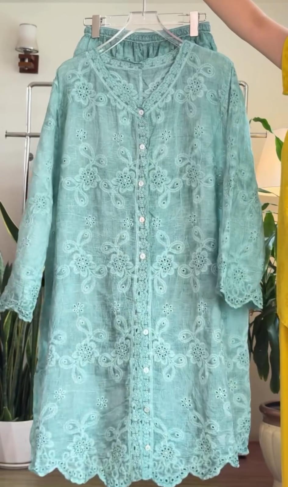 Women's Chikankari 2-Piece Set