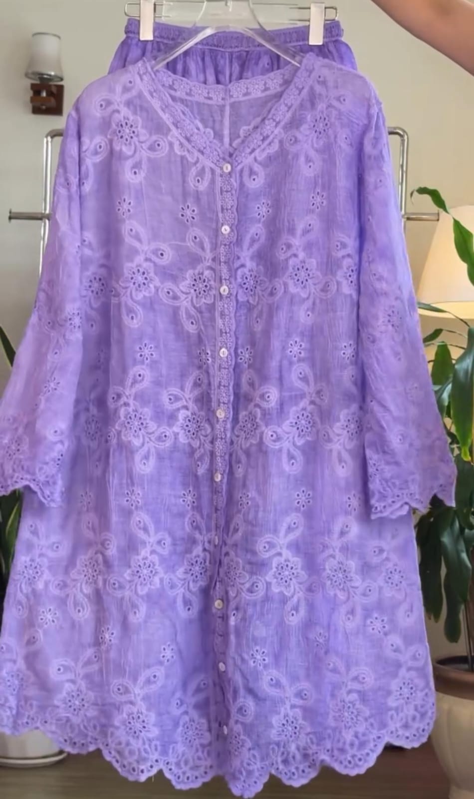 Women's Chikankari 2-Piece Set