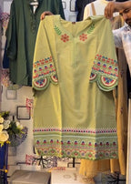 Women's 3-Piece Embroidered Lawn Suit 14 Augest offer Pack Of 2