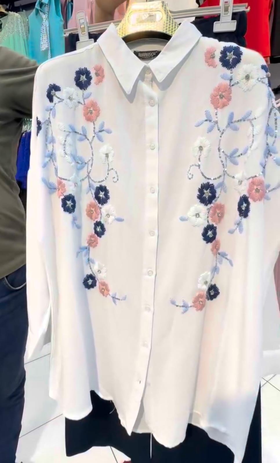 Beautiful Embroidery 2-Piece Shirt with Plazo