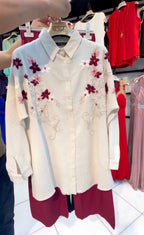 Beautiful Embroidery 2-Piece Shirt with Plazo