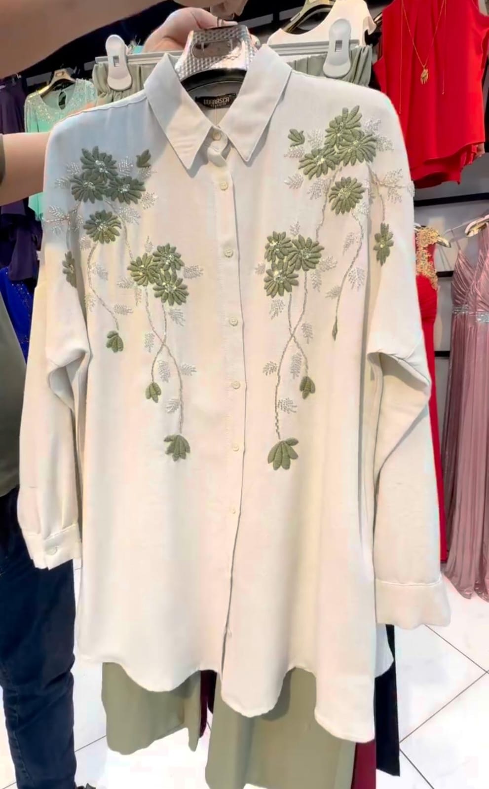 Beautiful Embroidery 2-Piece Shirt with Plazo