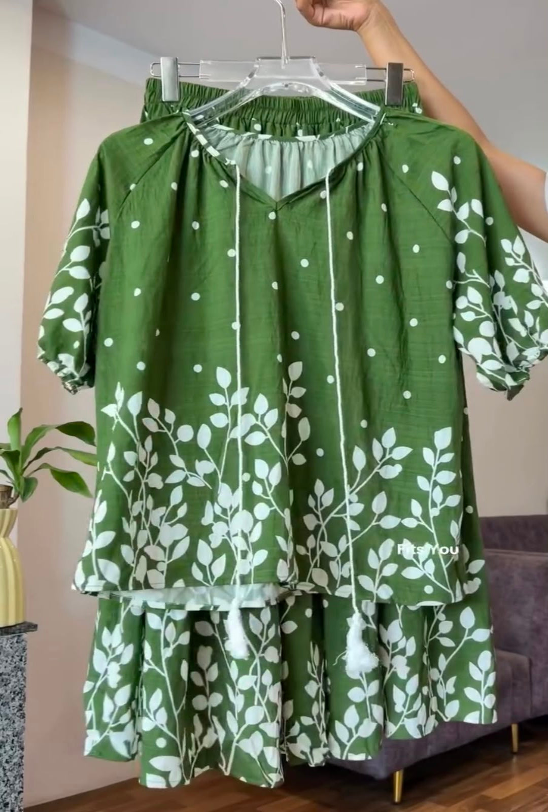 Buy1 Get 1 Free Printed 2-Piece Co-Ord Set