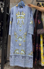 Trendy Women’s Embroidered 3-Piece Suit