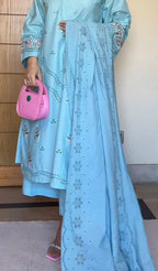 Women's 3-Piece Stitched Suit