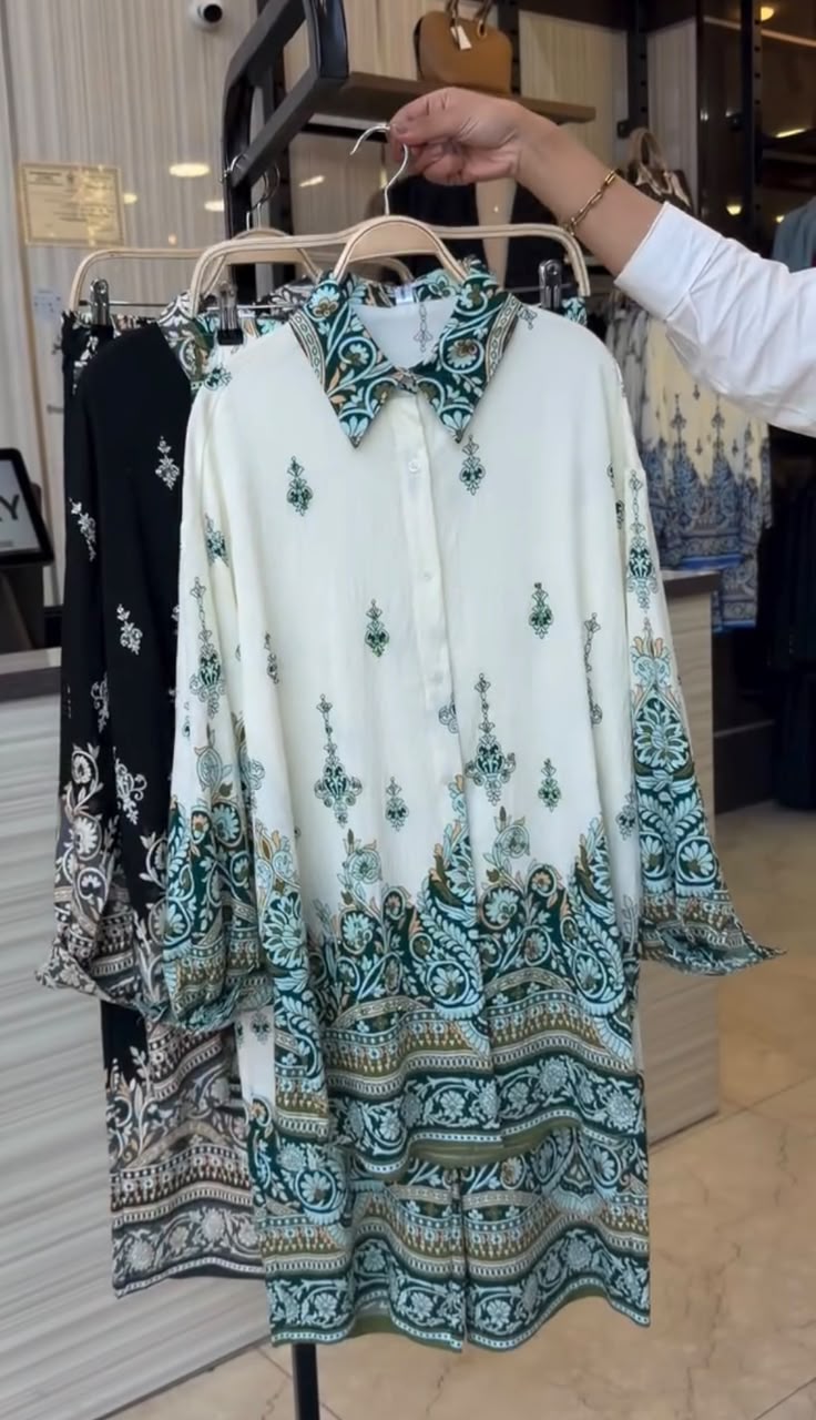 Buy1 Get1 Free Printed Lawn Shirt – Elegant Coord Set